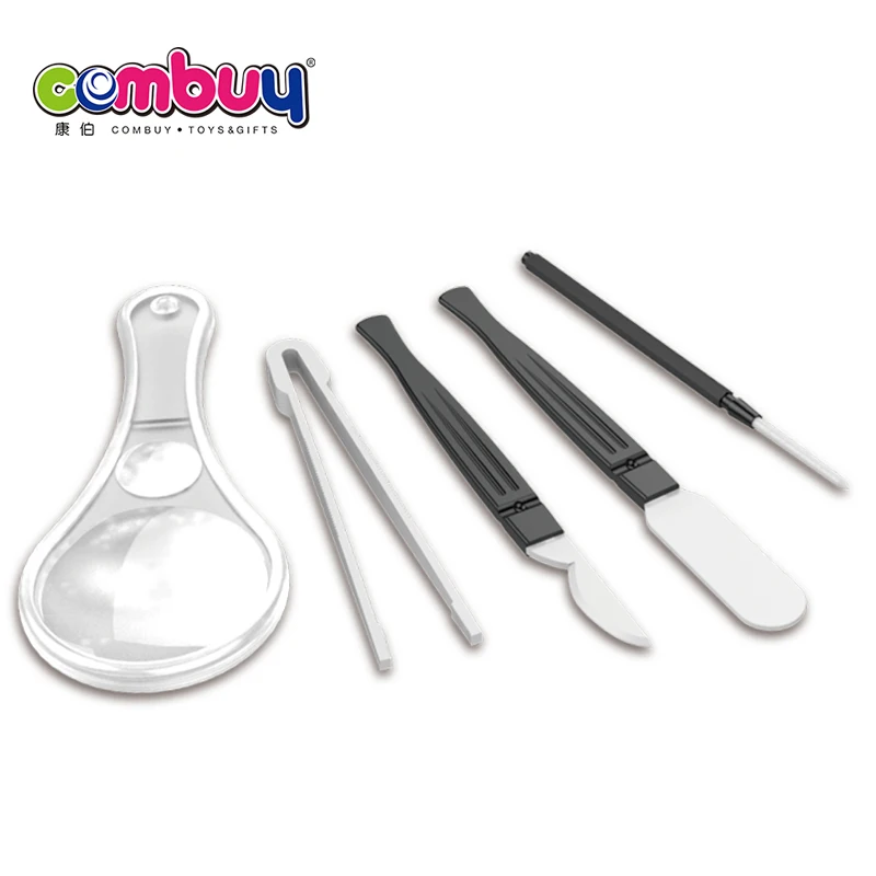 Educational scietntist set kids 900X student microscope toy