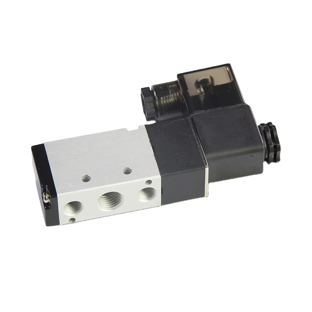 4v100 4V110-06 series Single Double Electronic Pneumatic Electric Control solenoid valve