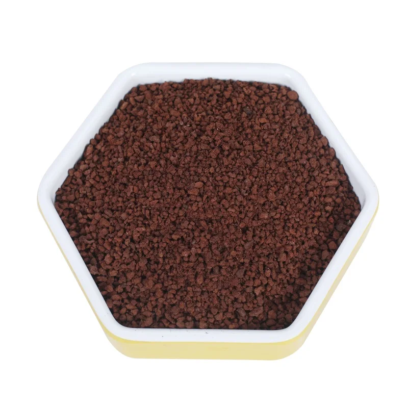 Sell at a low price aquarium red lava stone for water treatment volcanic rock pumice stone for sauna