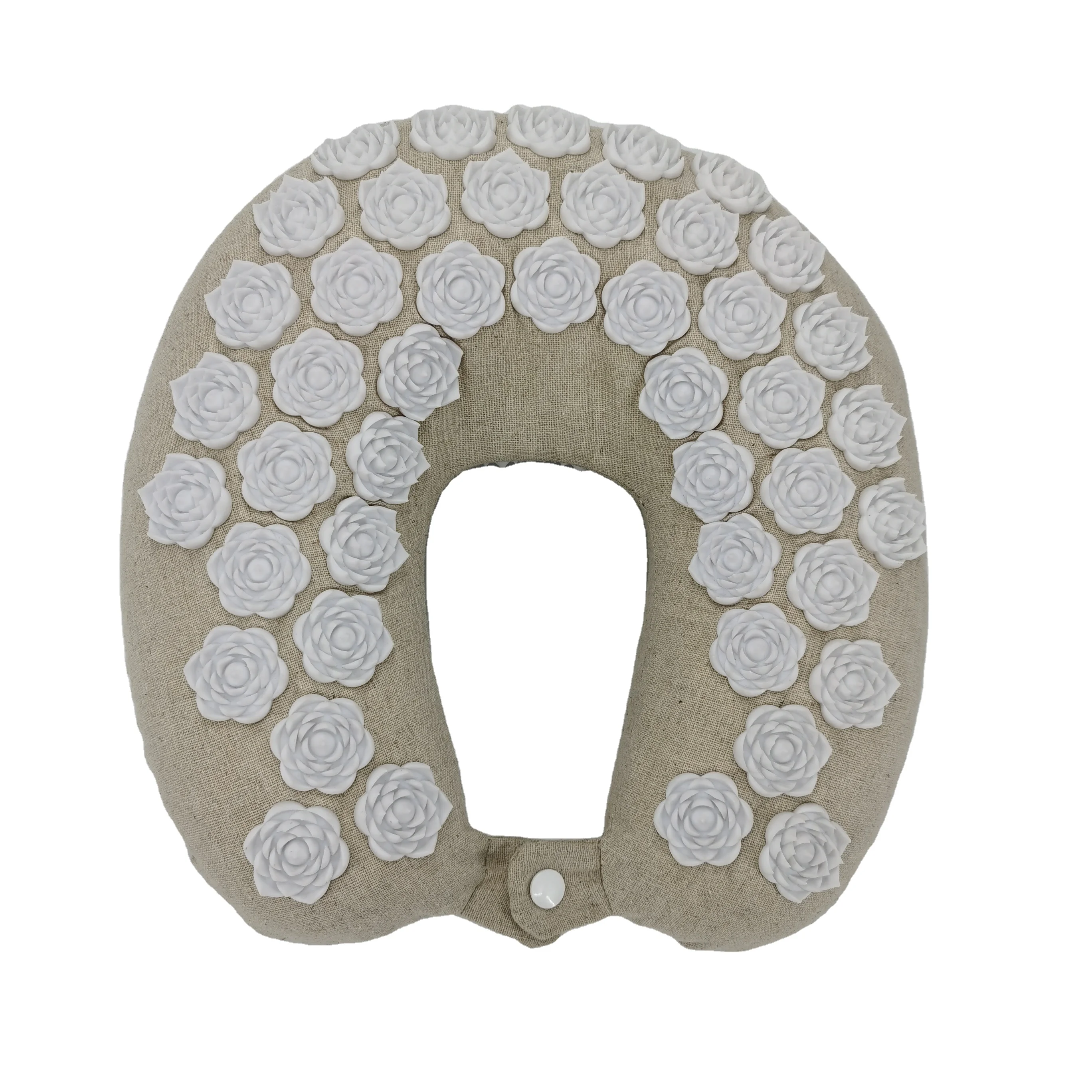 
Memory Foam Acupressure Neck Pillow Acupuncture Massage Cushion 