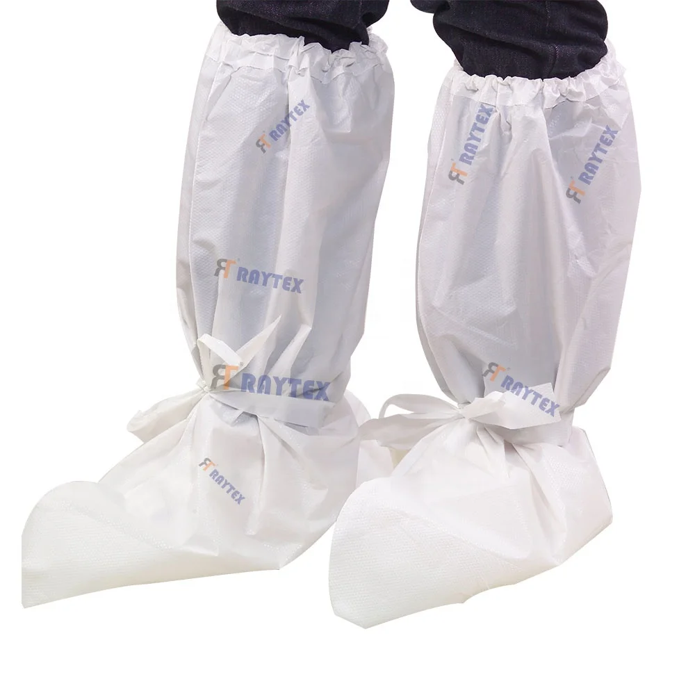 Durable CPE Material Waterproof Disposable Plastic Shoe Sleeve Safety Product for Protective Boot Shoes Cover