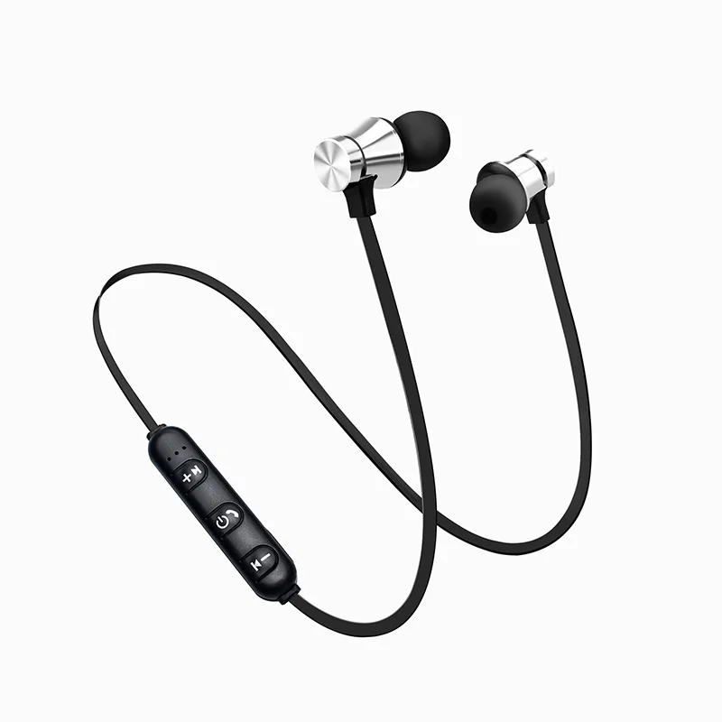Best quality headset XT11 Magnetic In-Ear Wireless BT V4.2 Earphones for smartphone headphone Magnet metal neck sport Earphone