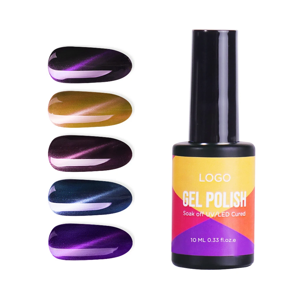 Factory Price Wholesale OEM Shiny 15ml Cat Eye UV Gel Polish
