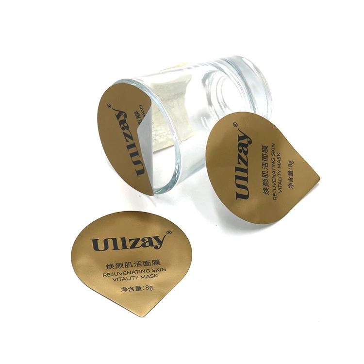 Easy Peel Die Cut Aluminum Foil Lids