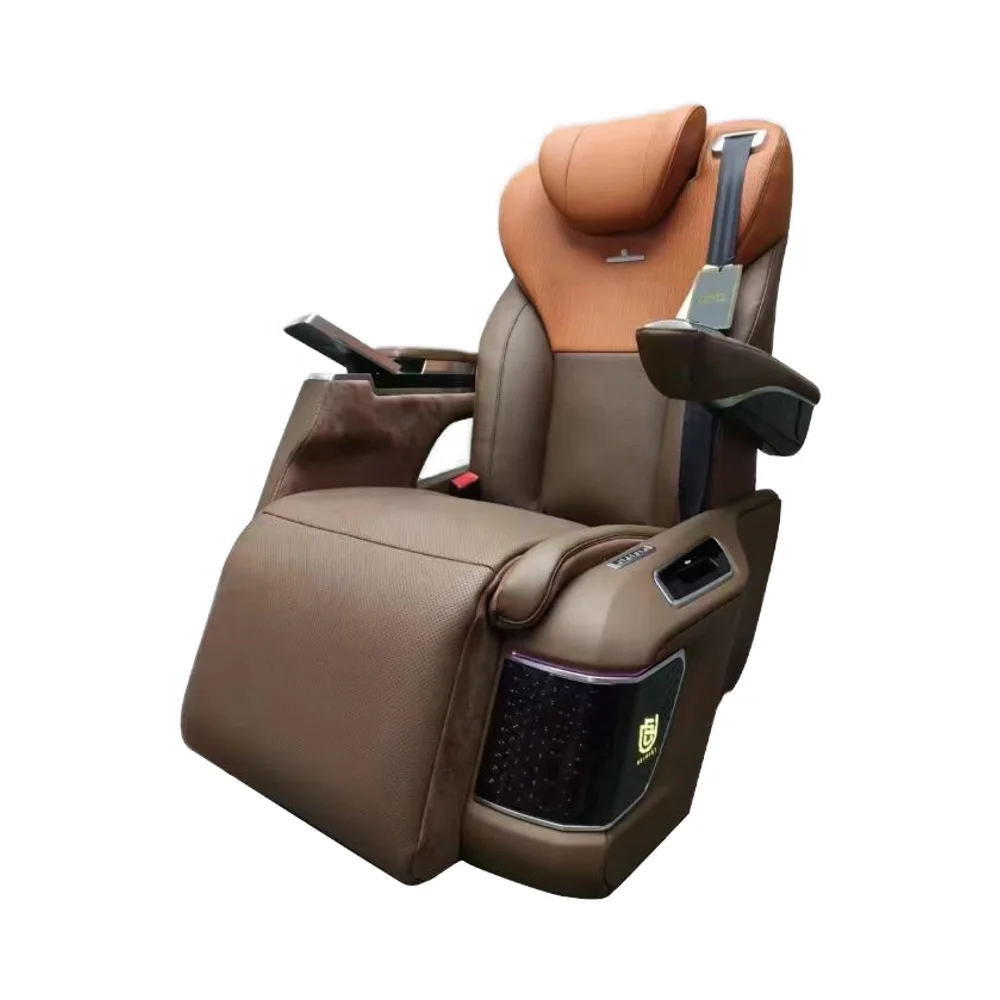 Auto Interior Upgrade New Leather Luxury Electric Van Seats for Benz Toyota Sienna Kia Carnival Aero & Sport Seat Model Vito