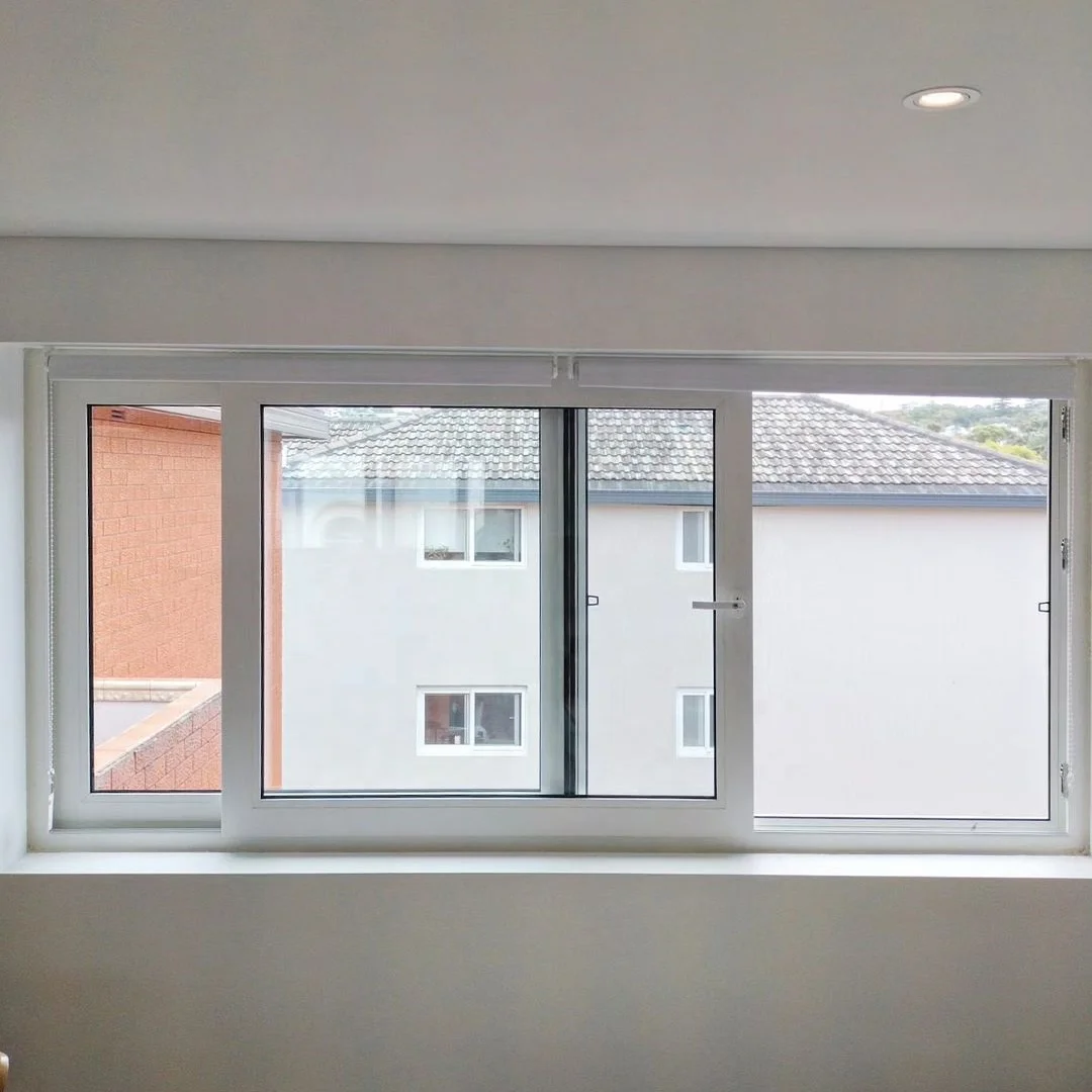 European Style Energy Efficient Triple Glazed  pvc windows  for Canadian market