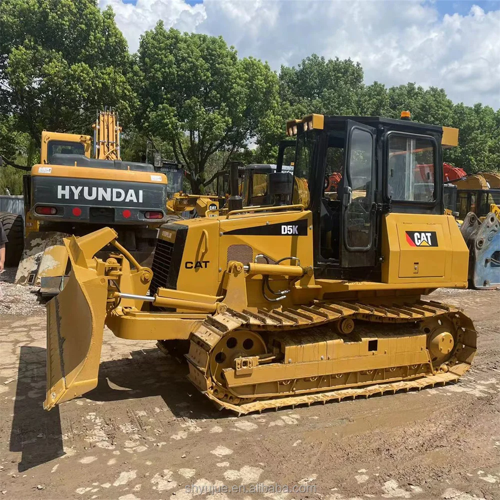 Лидер продаж высокопроизводительный использованный бульдозер CAT D5K Подержанный гусеница оригинальный