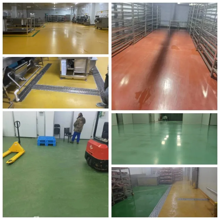 High Quality Elastic Self Leveling Polyurethane Mortar Floor Paint Pu Polyurethane Floor Paint for Stadium Concourses
