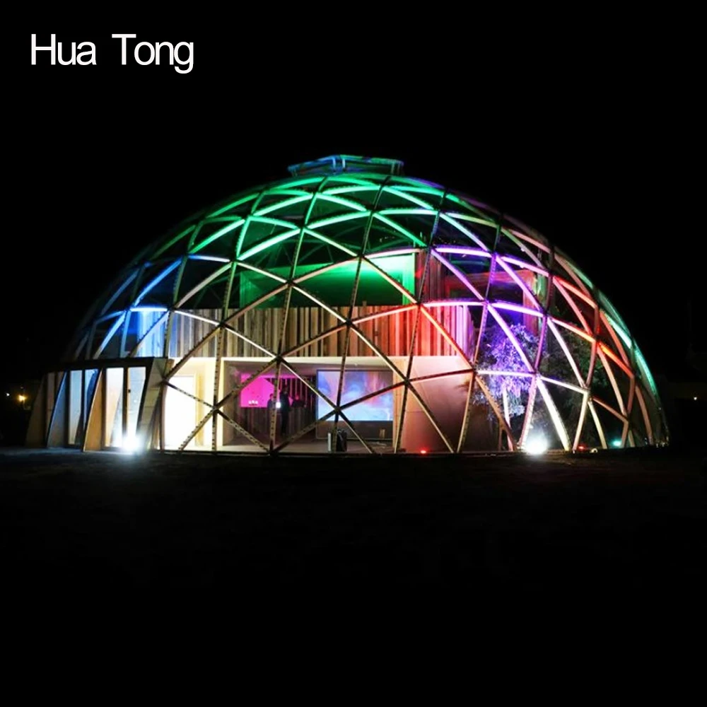 Наружная роскошная белая ПВХ водонепроницаемая прозрачная теплица Igloo купольная палатка для дома геодезическая отелей и