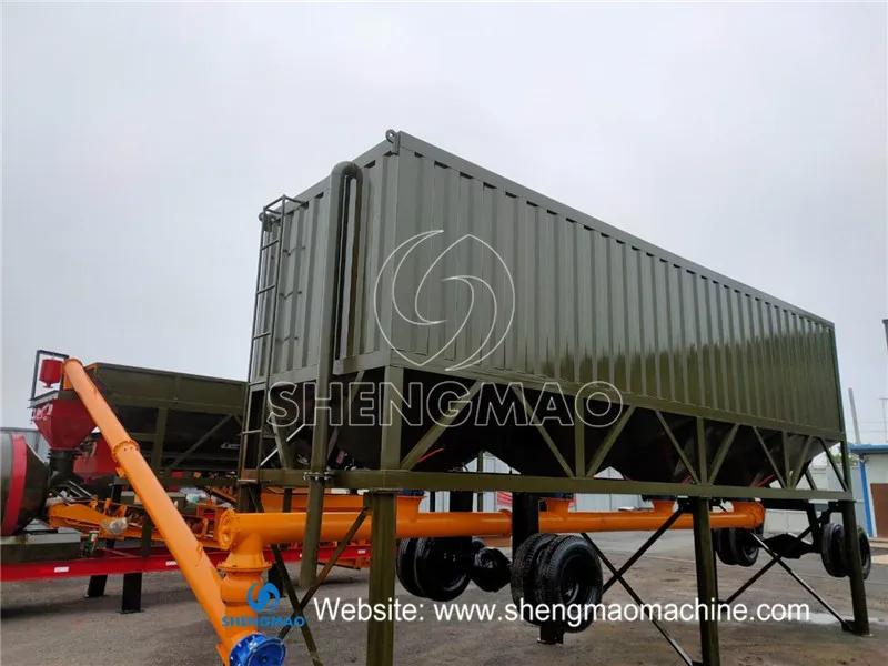 Ready Mixed Continuous Concrete Batch Plant Movable Floating Concrete Mixing Plant