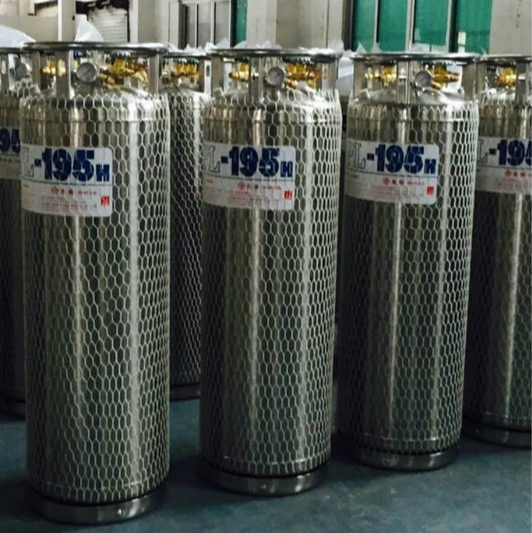 210L 1.4MPa Cryogenic Liquid Nitrogen Dewar Bottle From China Factory