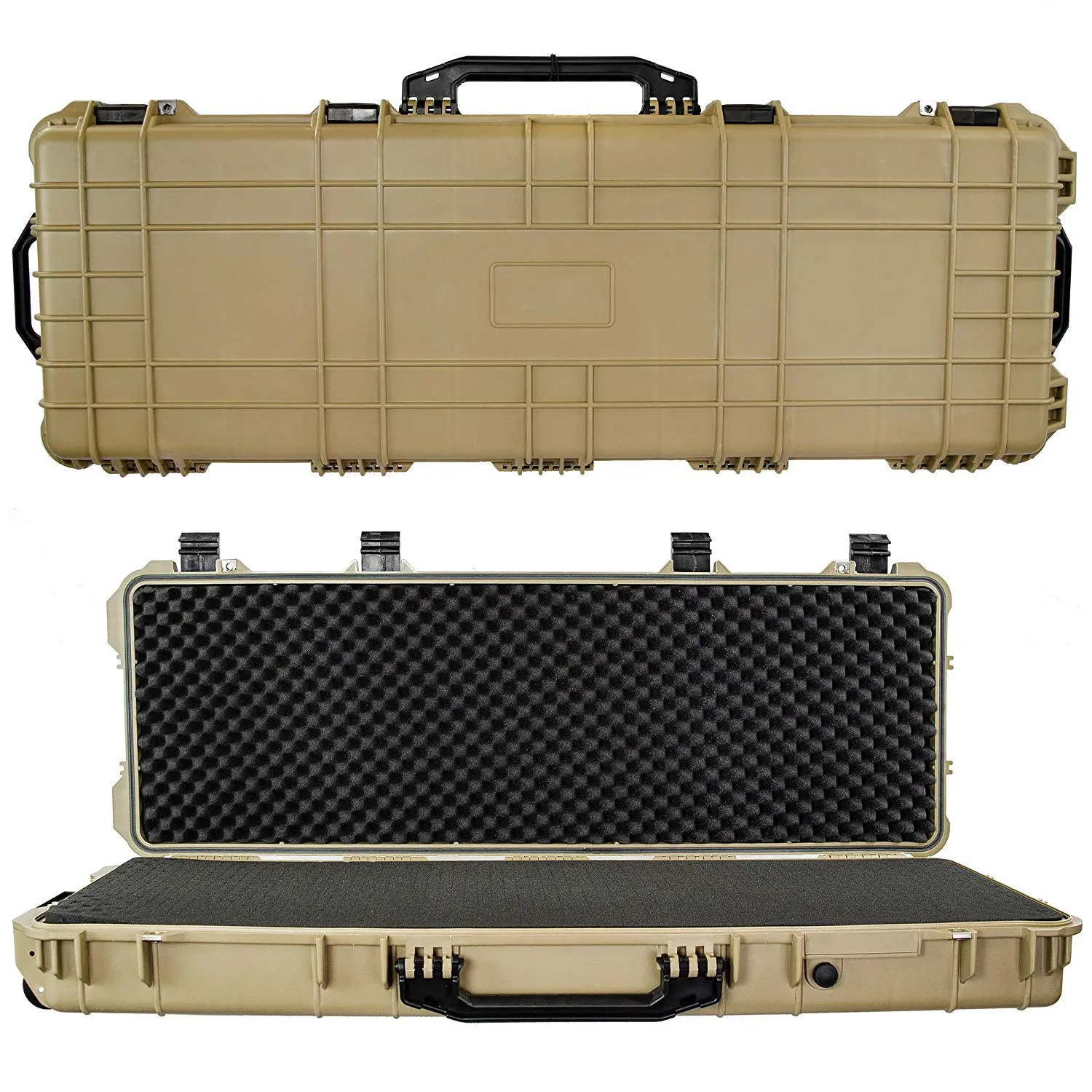 Plastic Hard Protective Gun Cases Hard Case With Wheels