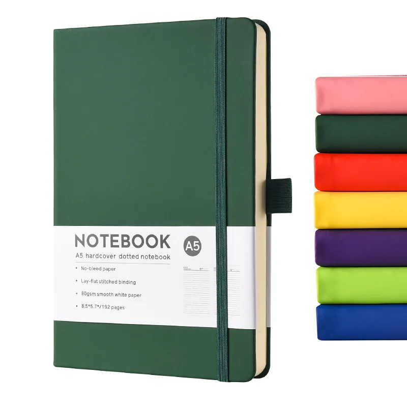 Custom Cheap Bulk Wholesale Luxury Custom Logo Journal Hardcover Notebooks A5 Leather Notebooks For School