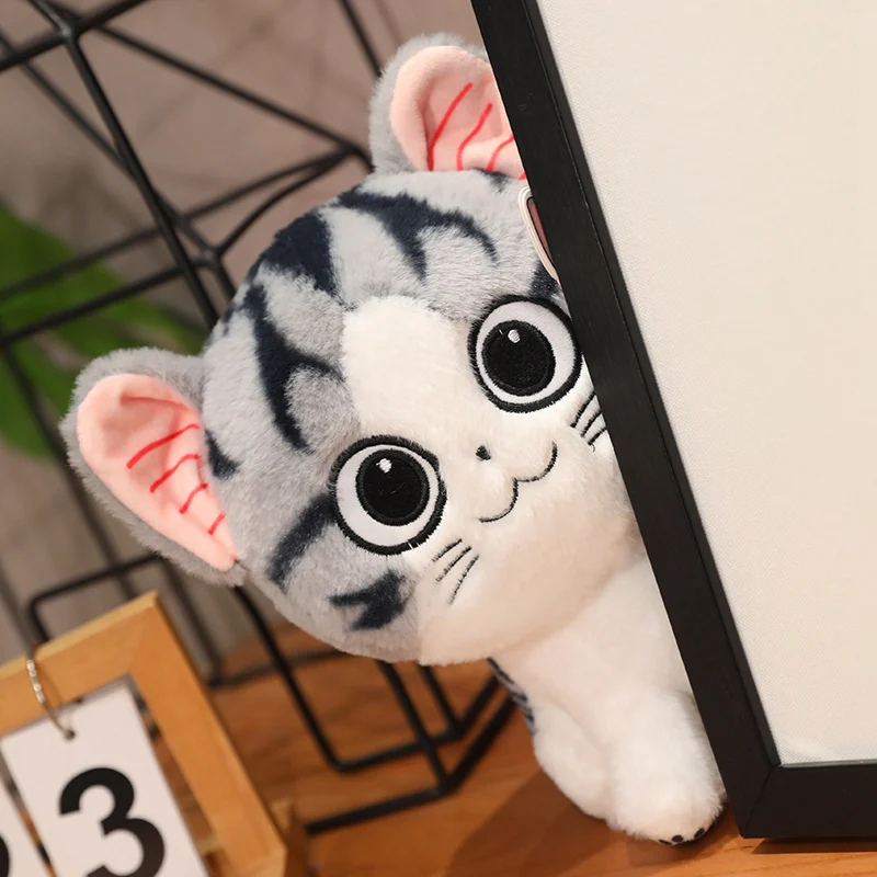 Милый кот сыр кошка плюшевая игрушка мультфильм котенок девочка украшение дома