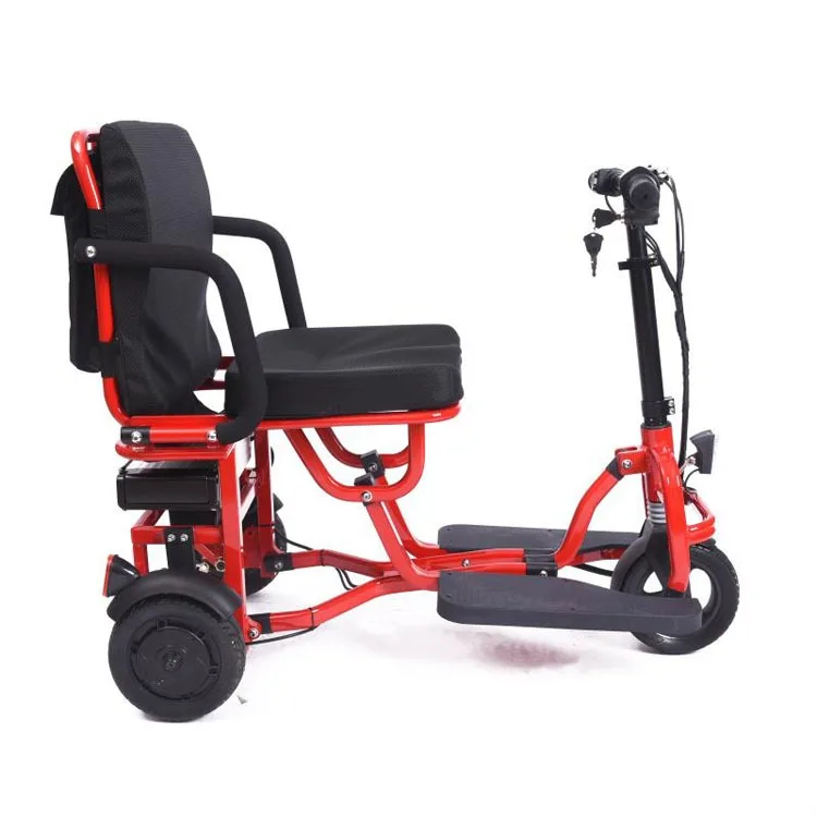 New style portable pedal 3 wheel electric scooter for adults three wheels vehicles foldable
