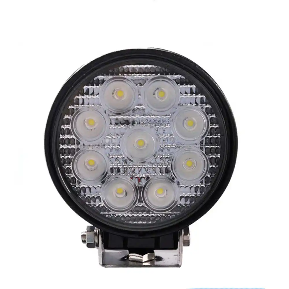 Light Dancer China Manufacture IP68 27Watts Auto Round LED Work Light