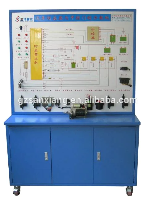Auto Electronic Cruise System Teaching Board School Science Lab Equipment Electronic Instrument System Teaching Board