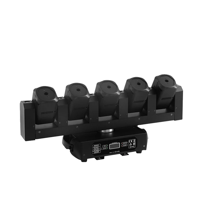 HAT FIVE HEAD MOVING Lighting Rgb Light Led Stage Light for laser Lamp Power