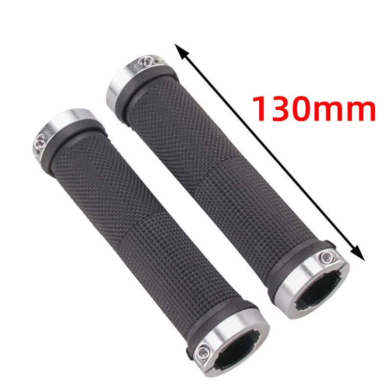 Double-sided Locking Handle Mountain Bicycle Handlebar Grips Bilateral Locking Handlebars for Bike
