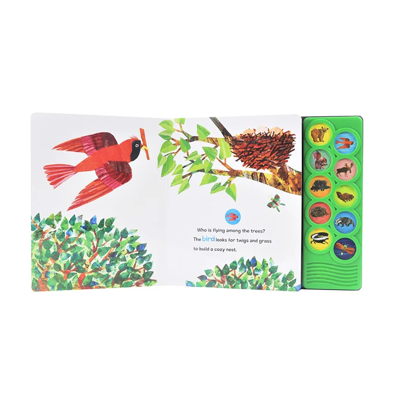 NEW Manufacturer Printing and publishing music all day long book kids english talking book