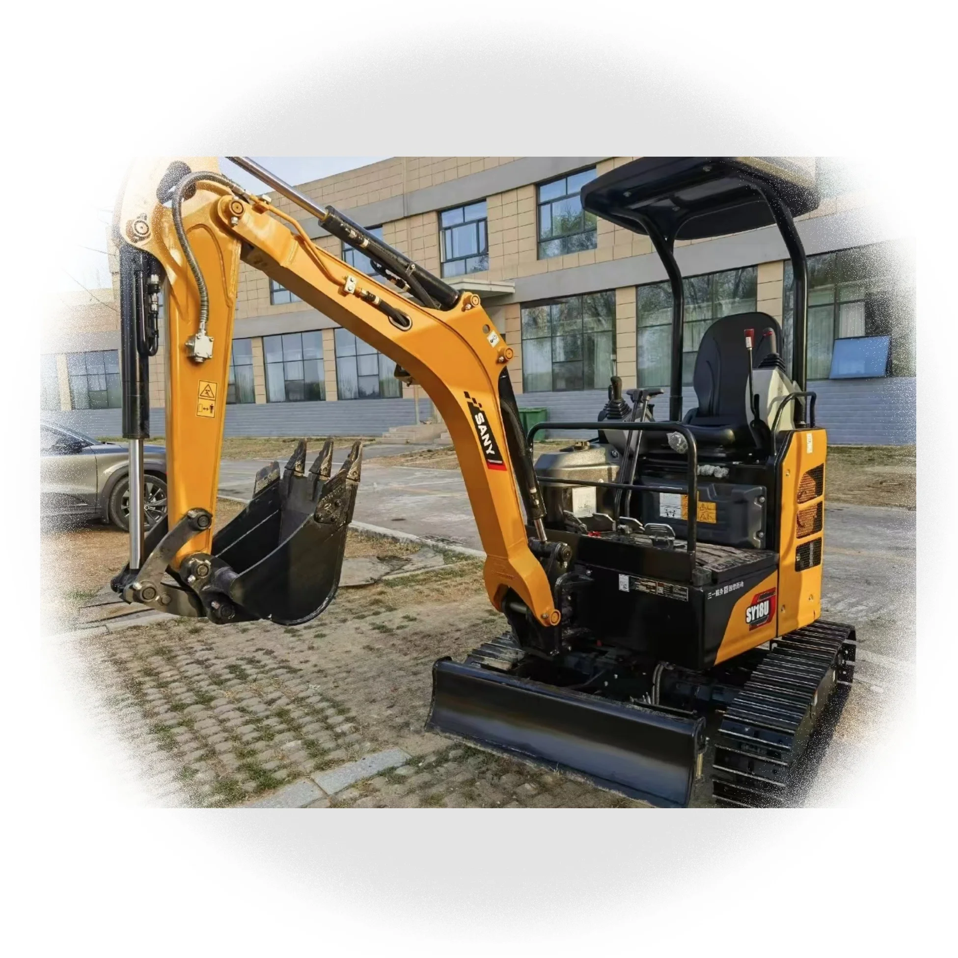 Экскаватор/Новый SANY SY18U SY26U SY55C SY16C SY35U мини-экскаватор гусеничный экскаватор Mini для лесной фермы
