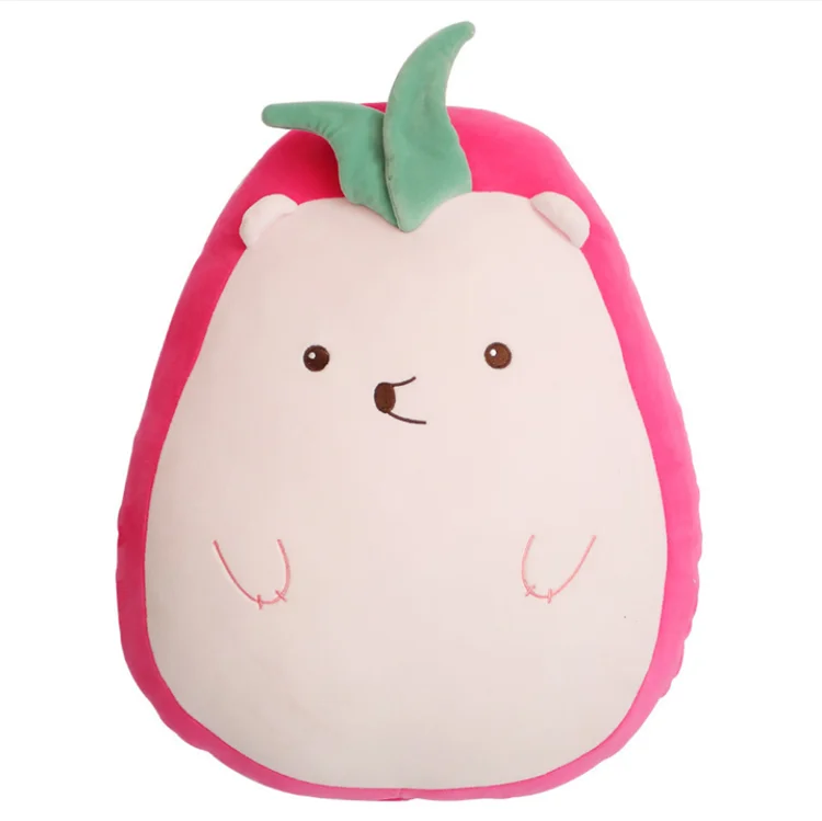 YIWU AULLAN  2022 Cute Fruit Avocado Cuddle Shaped Soft Pillow Stuffed Doll Cushion Plush Toys