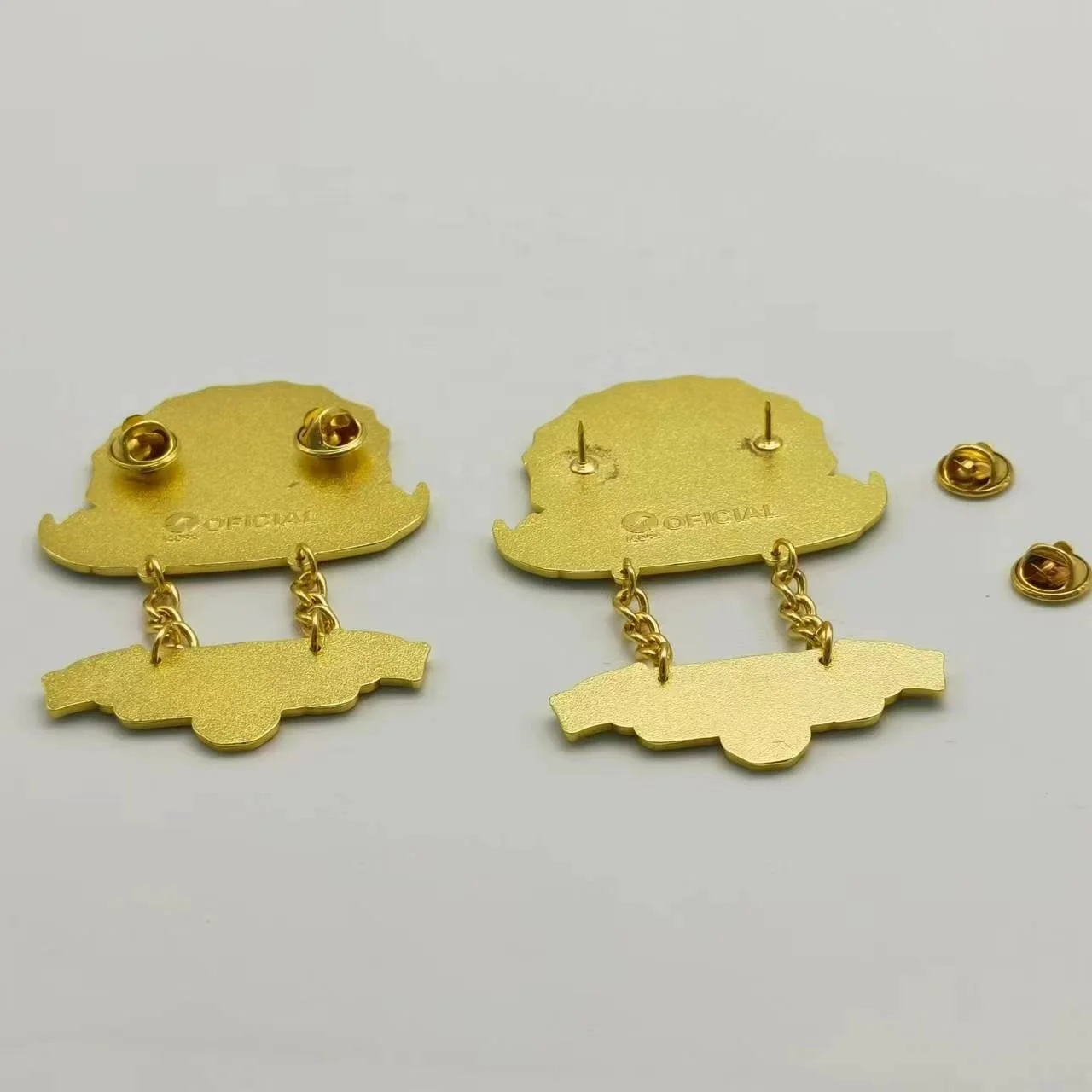 Direct Factory Customized Logo Gold Plated Printing Engraving Hard Soft Enamel lapel pins