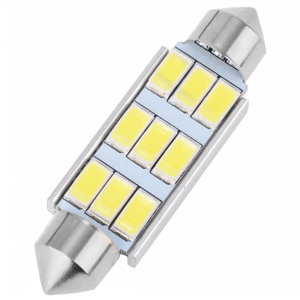 5730 9SMD decoded double pointed light half arc aluminum with decoded roof light 12V reading light