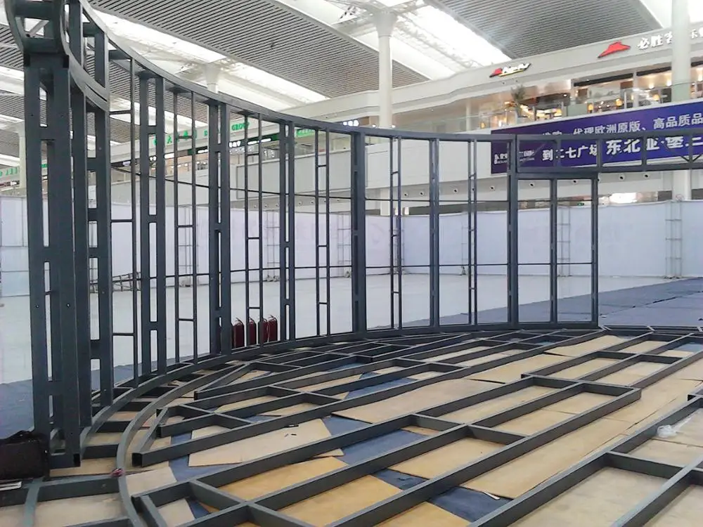 SNOWHITE 16:9 Format 180 degree curved projection screen