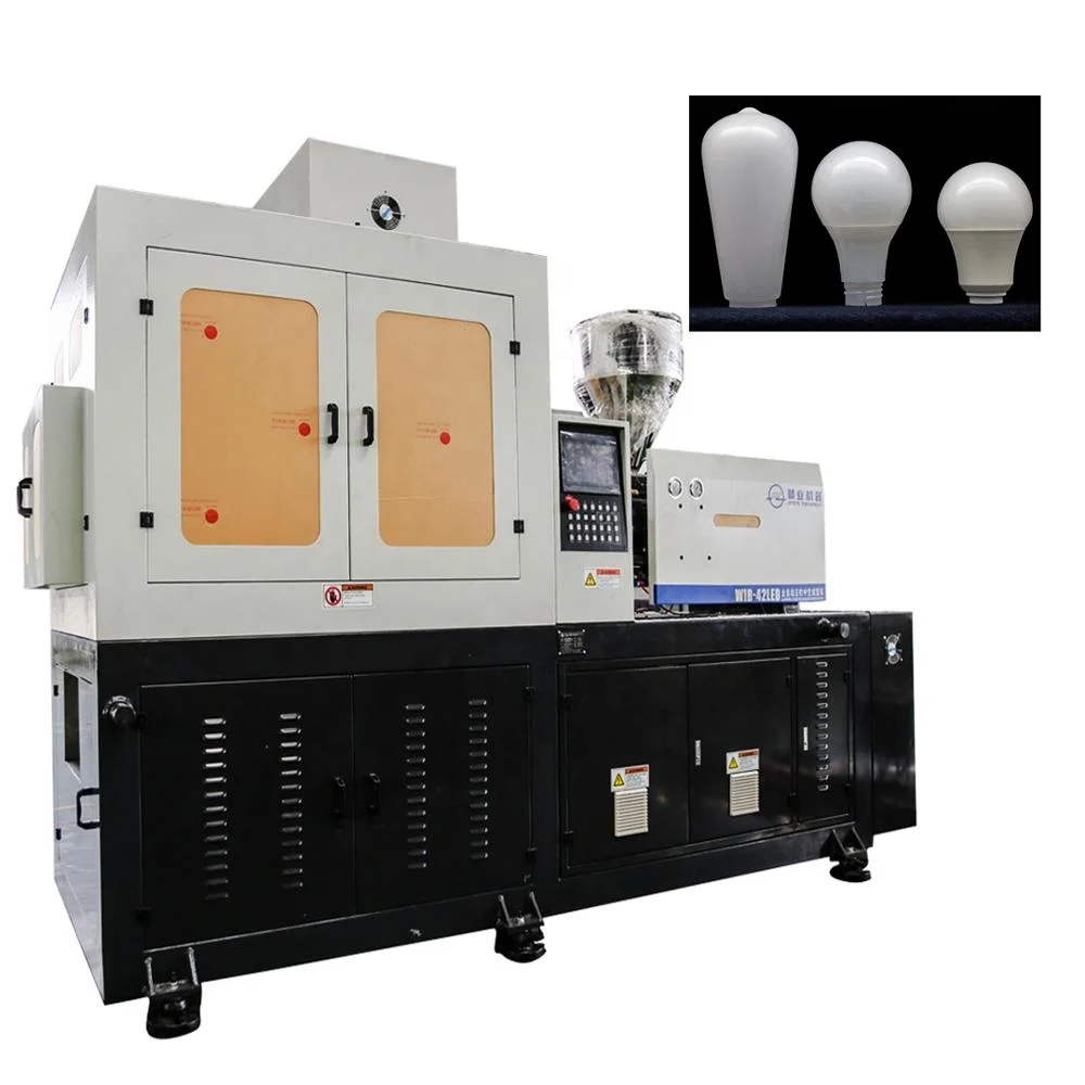 
High Speed Vertical Injection Blowing Led Bulbs Diffuser Manufacturing Machine Line 