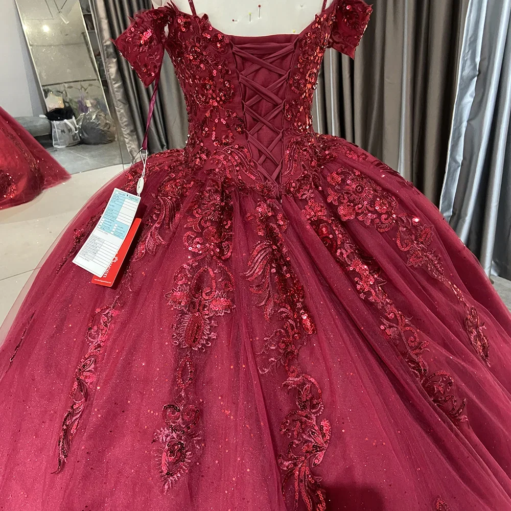 Romantic Quinceanera Dress 2024 Sweet 15 16 Dresses Ball Gown
