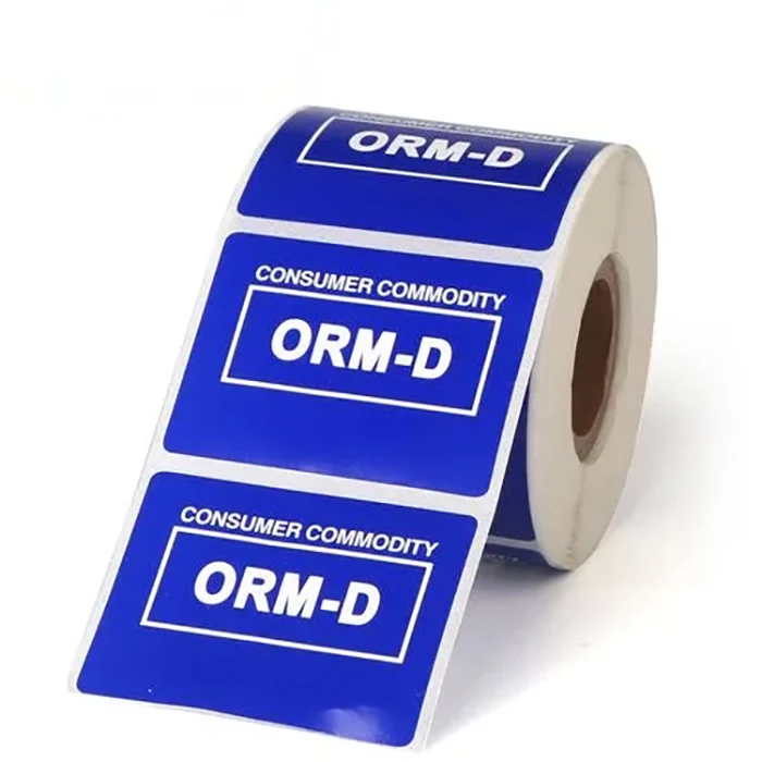 Custom High Quality Printed Permanent Self Adhesive Vinyl Round Logo Label Sticker Roll