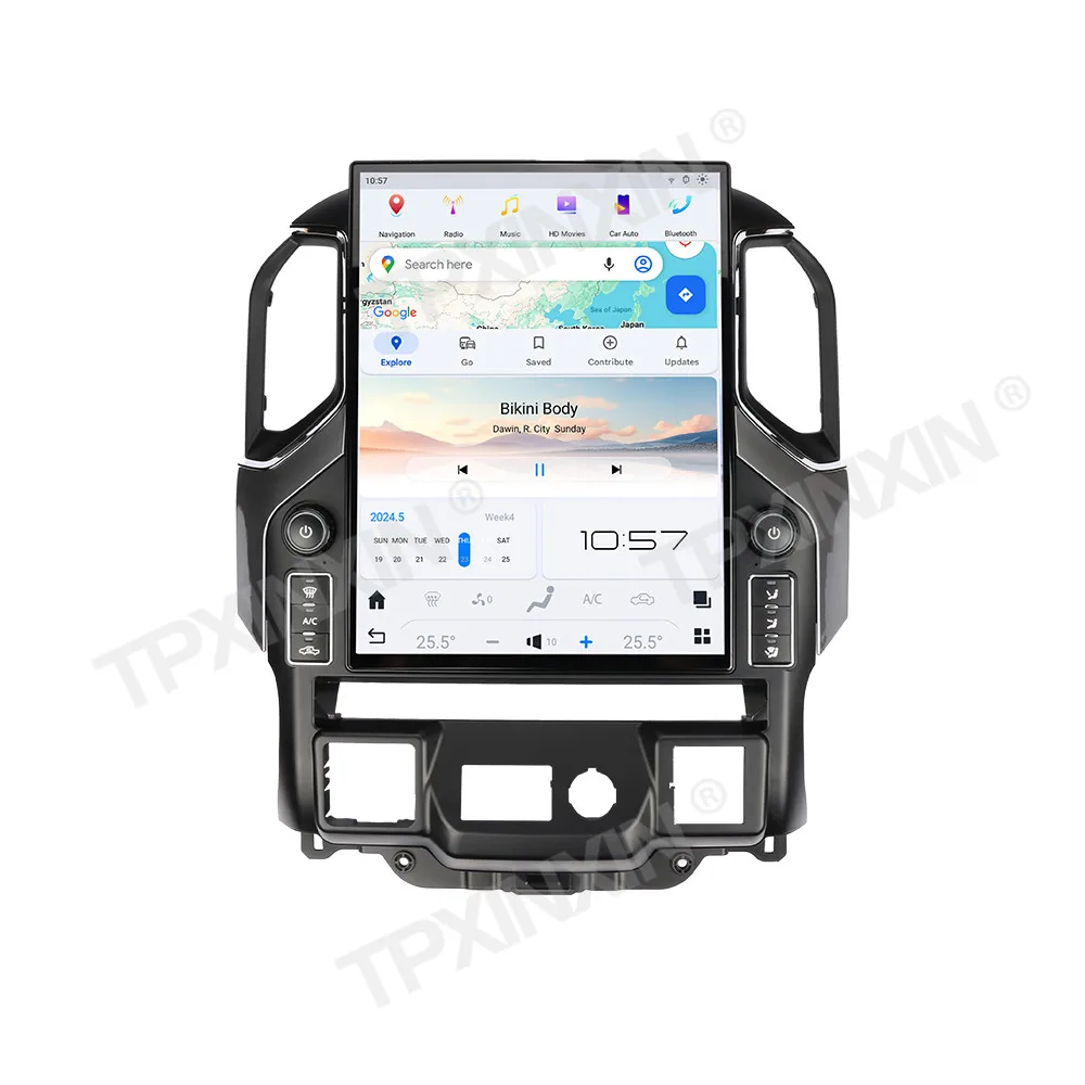 15.6 Inch Android 13 Car Radio For Chevrolet Silverado 1500 GMC Sierra 2019 2020 2021 GPS Navigation DVD Multimedia Player