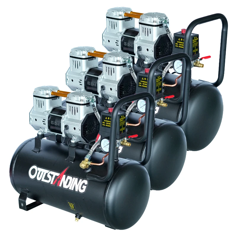 Turbo automotive air conditioning compressor  220V Portable with Pump Motor New Gasoline Powered Lubricated Home Restaurant Use