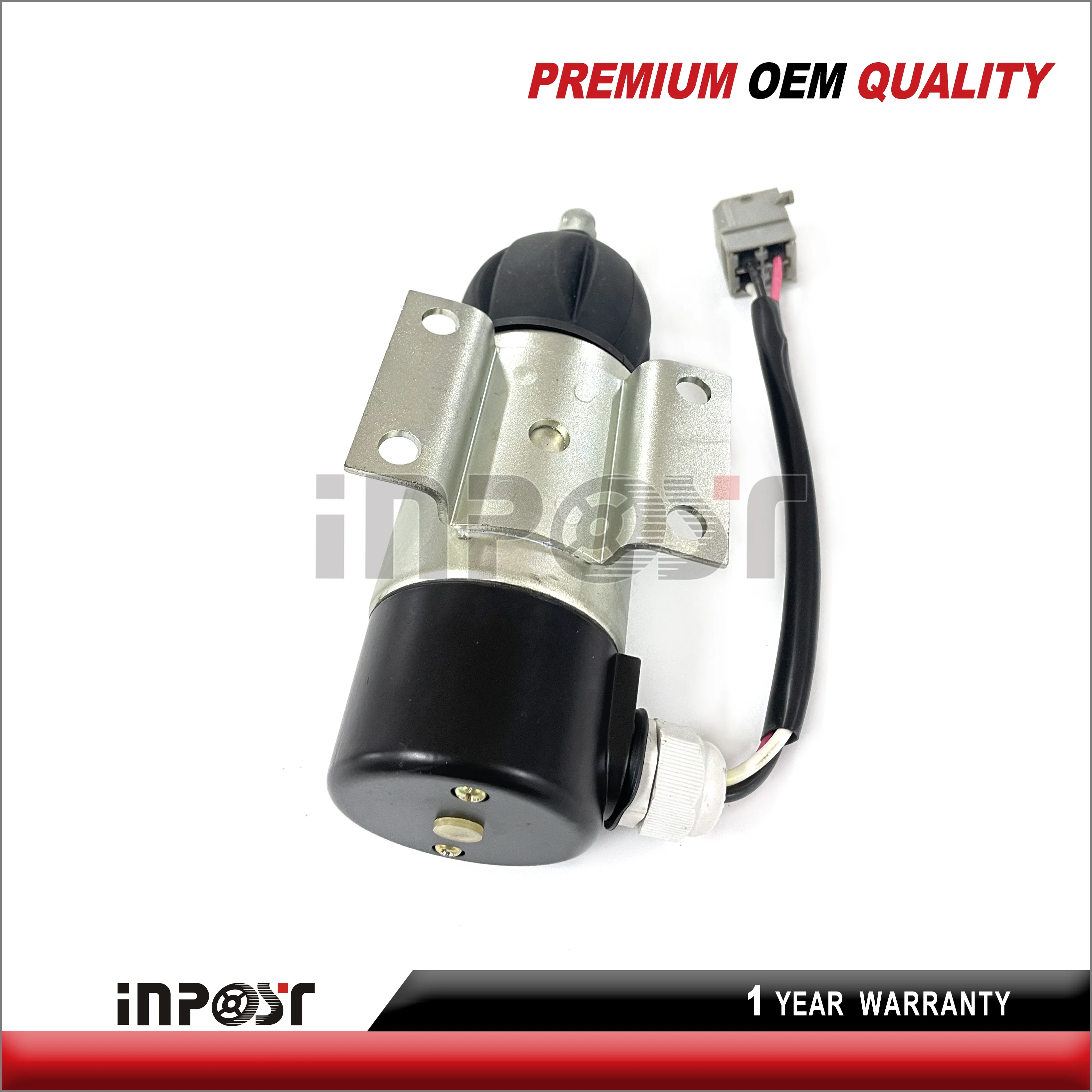 12V Stop Solenoid Valve  859079 872826 Fit For Perkins Volvo Engine Fuel Shutoff Solenoid 849370