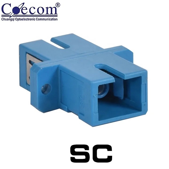 Factory Wholesale Fiber Optical Adapter SC LC Optical Adapter Fibre Optic Angel Adapter Coupler