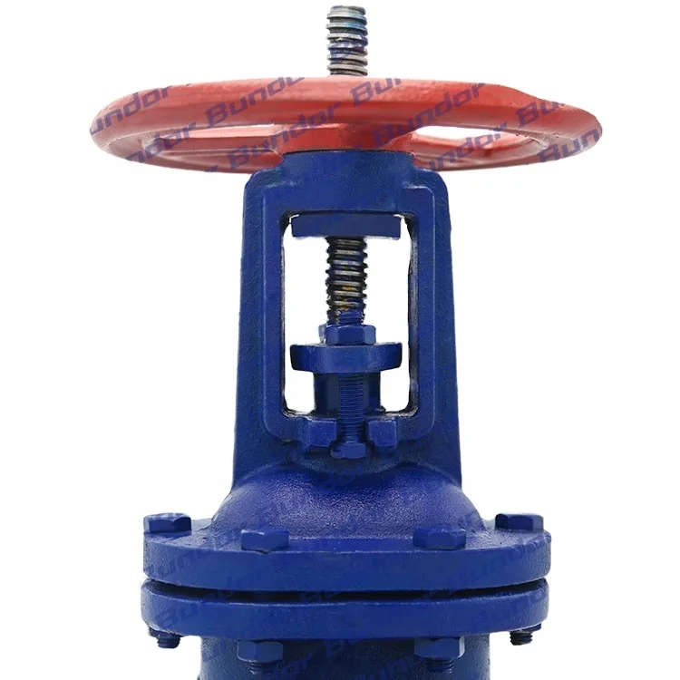 Двойное Фланцевое соединение Bundor HT200 DN80, внешний стержень PN16, мягкое уплотнение, клапан затвора 5k