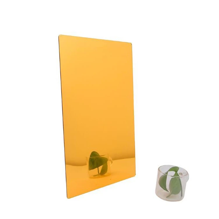 Gold Silver Flexible Acrylic Mirror Sheet Plastic PMMA perspex mirror sheet board panel plate acrylic PS PC PETG PET Mirror