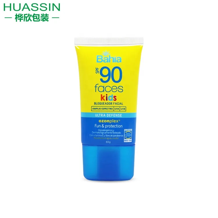 Empty Flat Oval 1 Oz 30 50 Ml Sugarcane Sunscreen Packaging Tubes 60g Bb Cc Cream Skin Care Tube Container