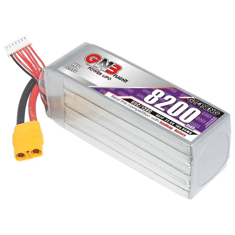 GNB GAONENG LiHV 8200 мАч 6S 22 8 V 65C 130C XT90 RC LiPo батарея автомобильный Дрон для самолета Мультикоптер лодка