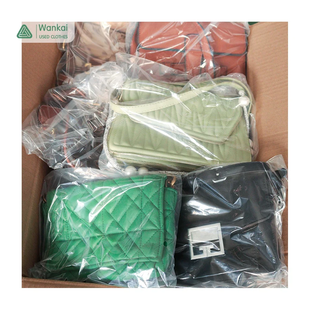 CwanCkai Top Quality Used Bags Bales Second Hand Asia Ladies Secondhand Bags Bales Wholesale Luxury Bags Women In Boxes
