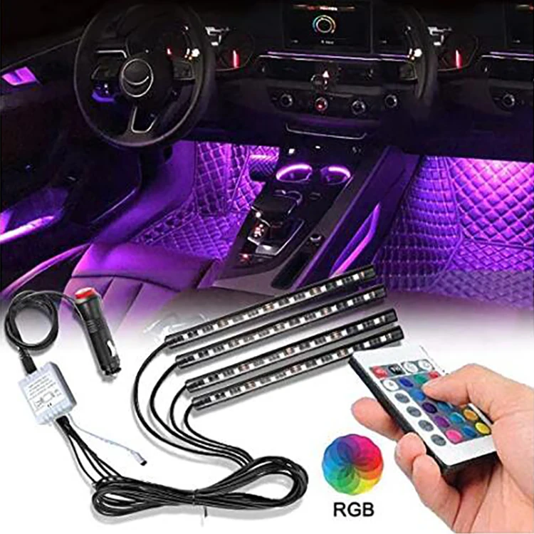  Гирлянда для салона гибкая атмосфера аксессуары украшения rgb декоративная окружающая полоса светодиодная внутренняя подсветка