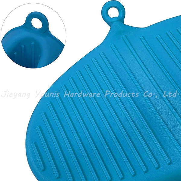 Hot Sale Silicone Oven Mitts Heat Resistant Finger Protector Pot Holder for Kitchen Cooking Baking BBQ