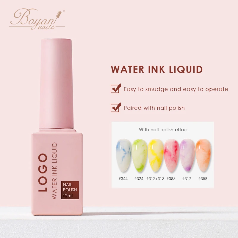 Colorful Nude Gel Polish Set - Pink Bottle Gel Polish Kit Soak off nail UV Lamp Nail Polish Gel Base and Top Coat