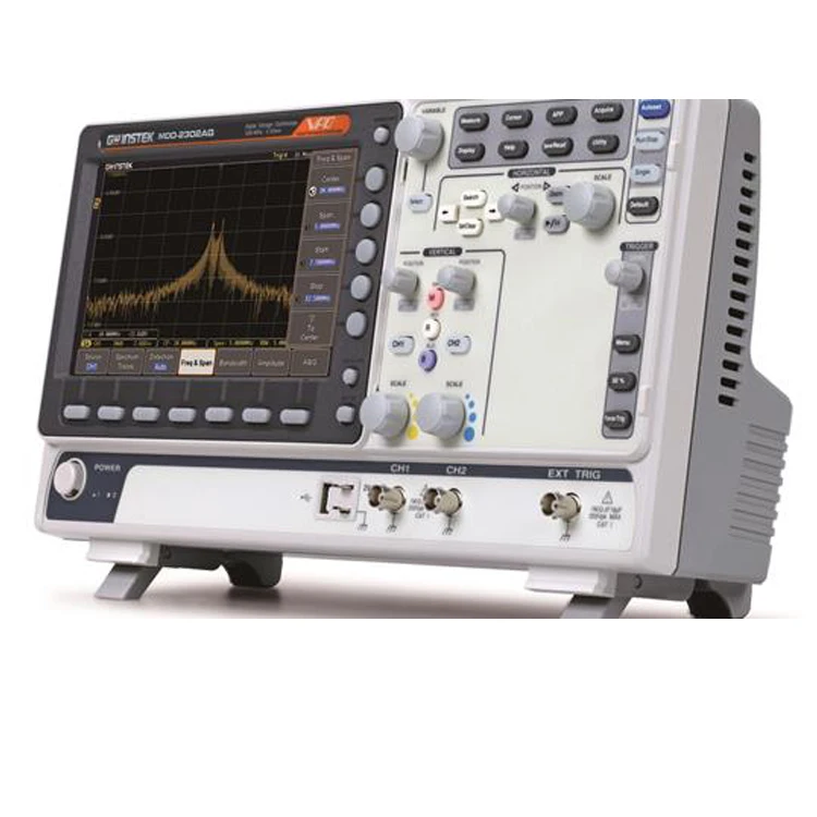 gwinstek MDO-2000A series MDO-2102A MDO-2202A MDO-2302A Digital storage oscilloscope channel