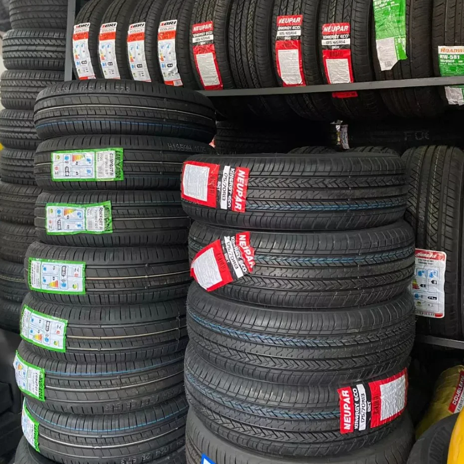 High Temperature Good Quality Thermal Customized Tyre Label private adhesive information specifications data labels for cars