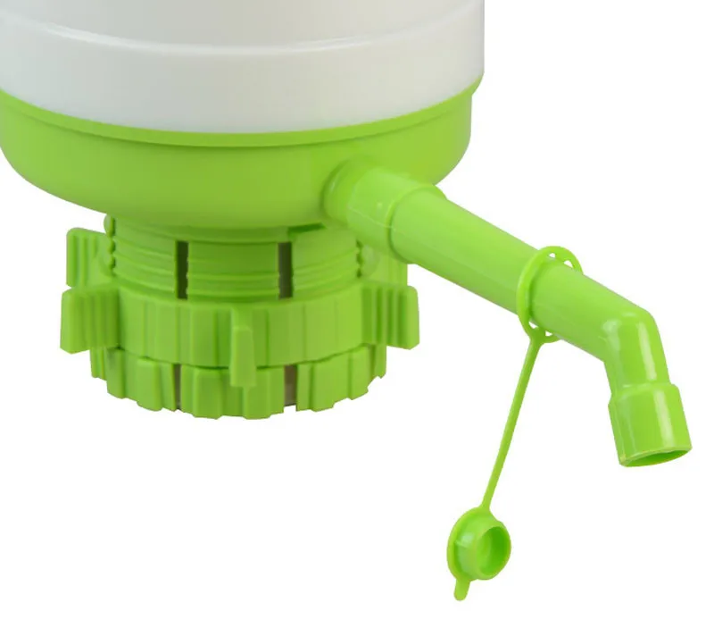 Portable 5 Gallon Hand Press Removable Tube Innovative Vacuum Manual Water Bottle Pump