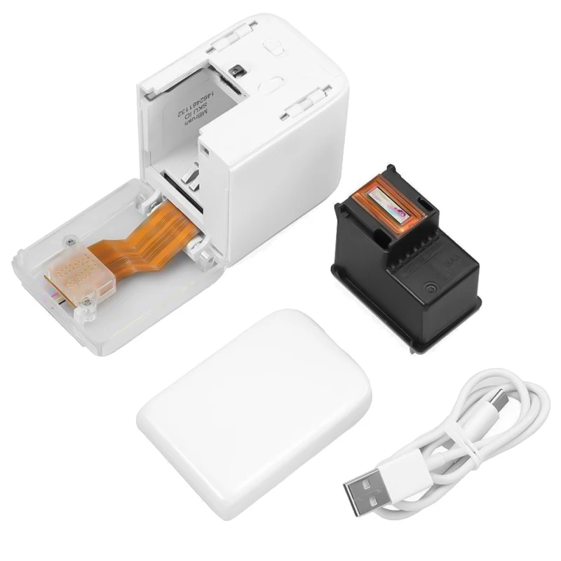  Kongten MBrush Мини Съемный портативный цветной принтер USB беспроводной штрих-кодов
