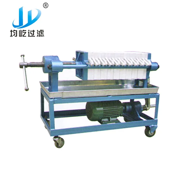 Movable filter press machine for laboratory teste de filtro prensa