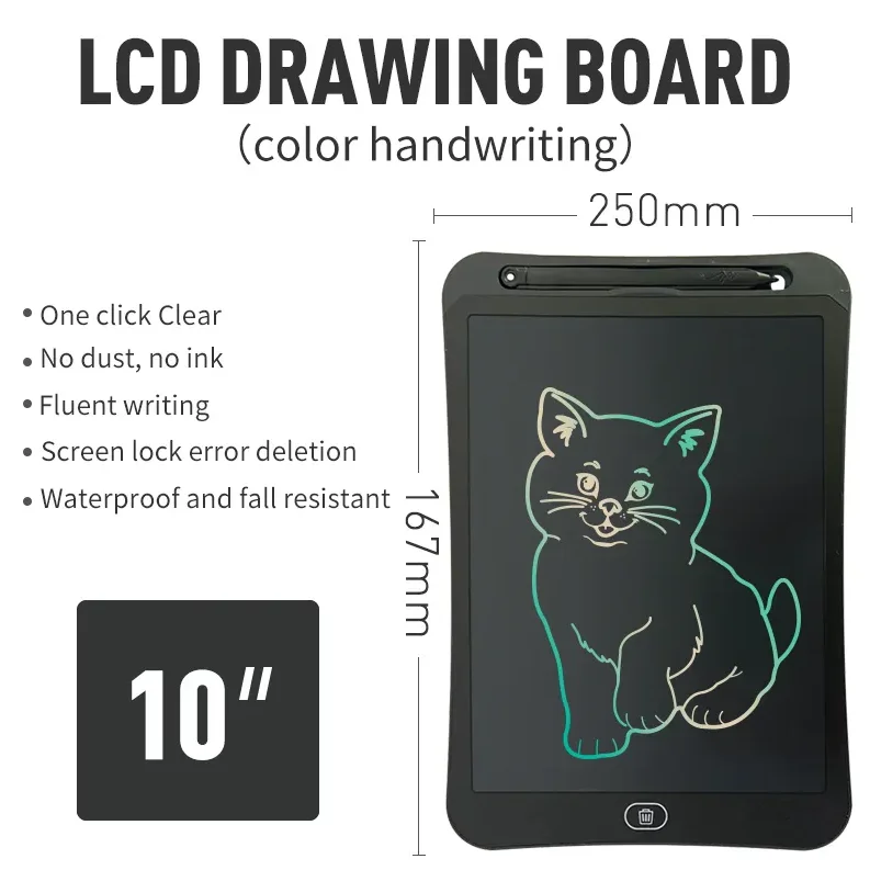 Creative 12 Inches LCD Writing Pad Multifunctional Digital Durable Writing Board For Children Electronic Writing Board